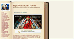 Desktop Screenshot of christian-miracles.com